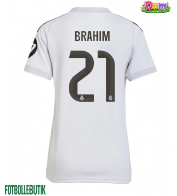 Real Madrid Brahim Diaz #21 Hemmatröja Kvinnor 2025-26 Kortärmad